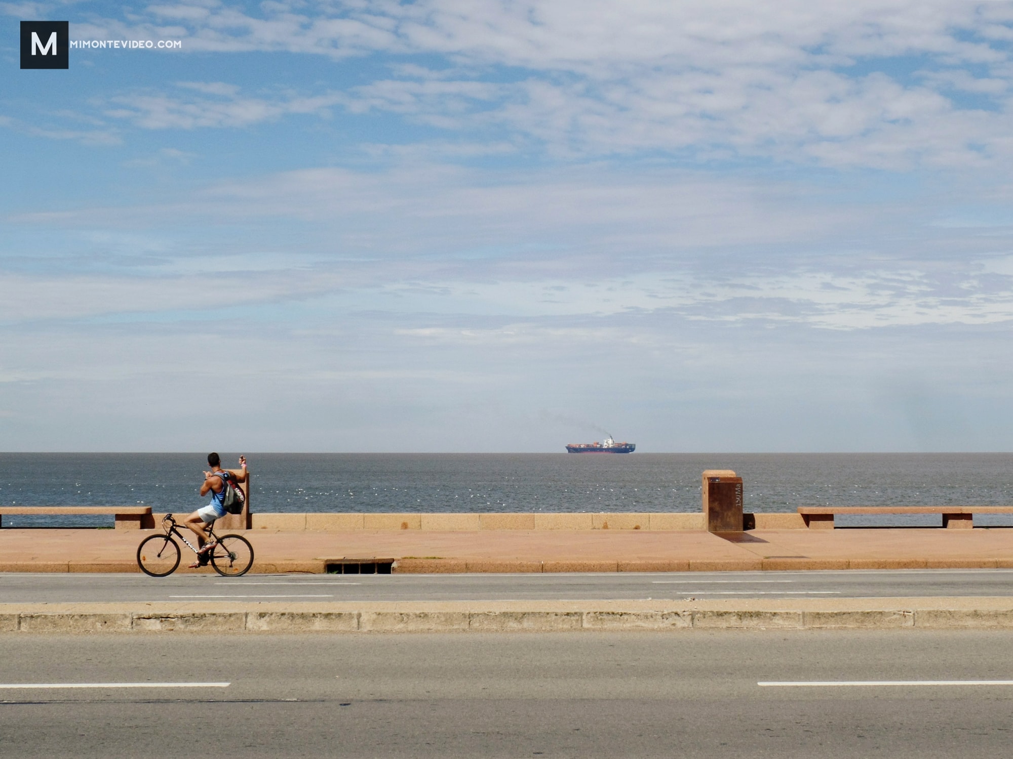 Paseo en bicicleta por la Rambla