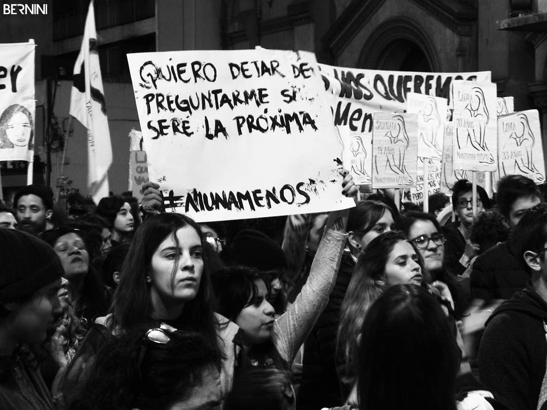Marcha de Mujeres en Montevideo